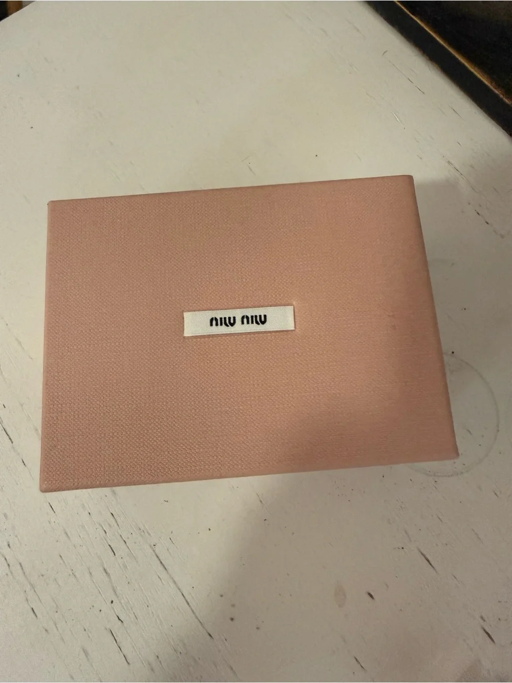 Miu Miu Portamonete authentic tri fold wallet in original Box